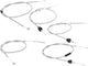Juego de cables bowden 101 octanos Juego de cables bowden 101.octa 5tlg gris