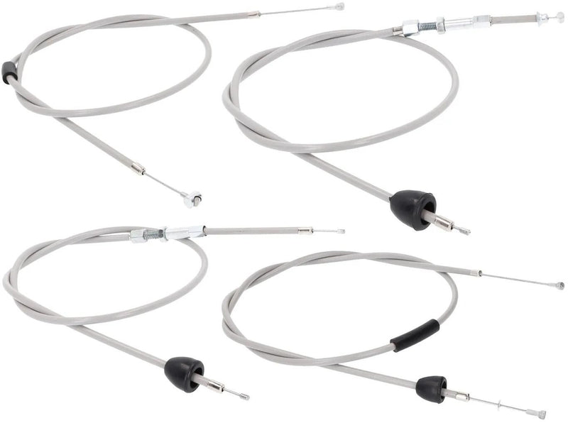 Juego de cables bowden 101 octanos Juego de cables bowden 101.octa 4tlg gris