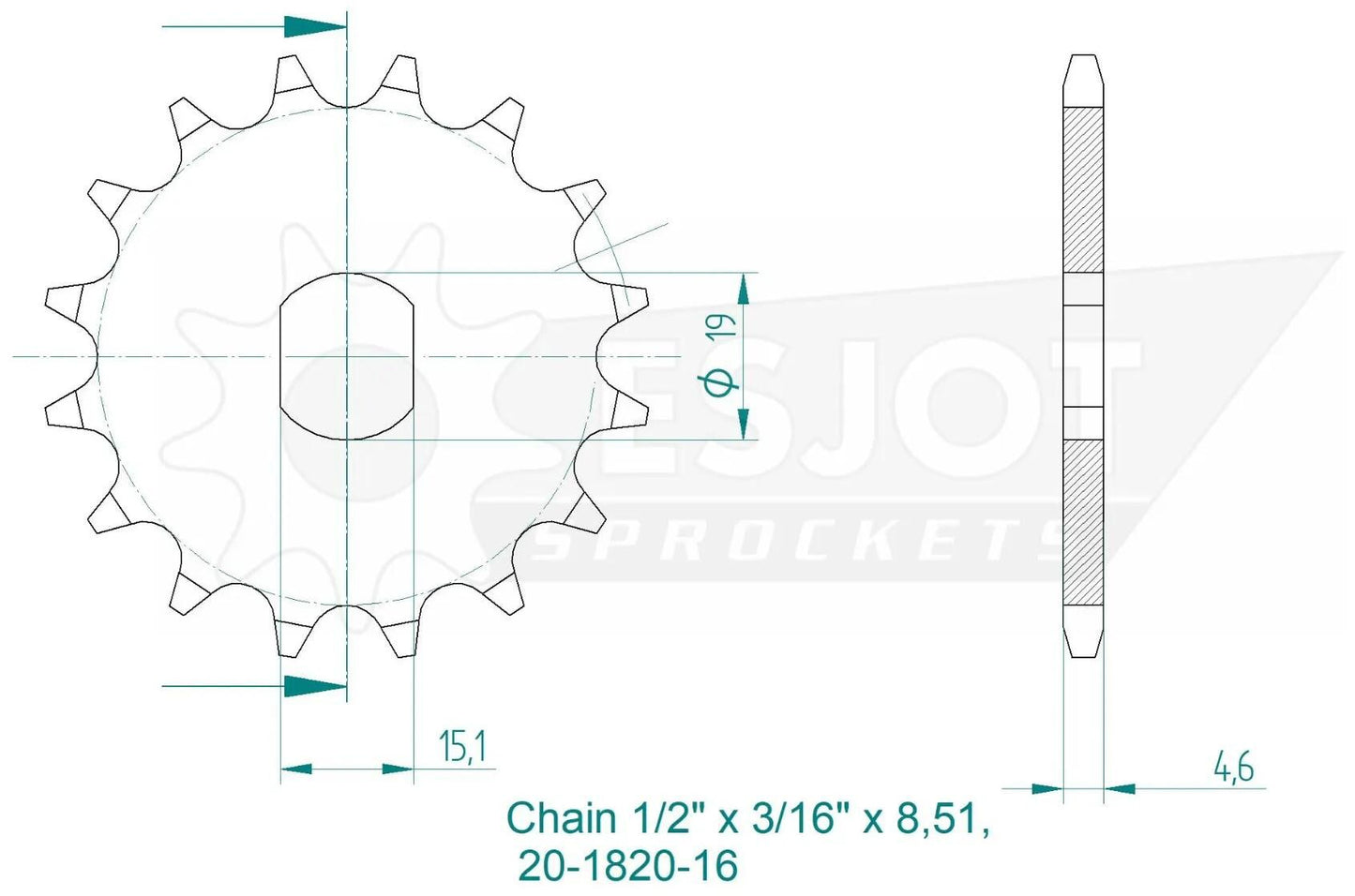 Prossimamente Sproked Esjot 461 17Z Standard