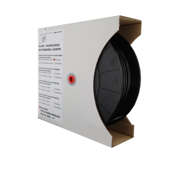 Outdoor cable brake black 50m (lined)