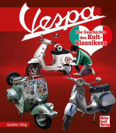Motorbuch-verlag boek markers en modellen book vespa the story the classic