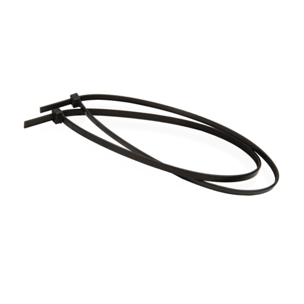 Raccolta cavo Wrap Tie 200x2,5 mm. per 100 neri