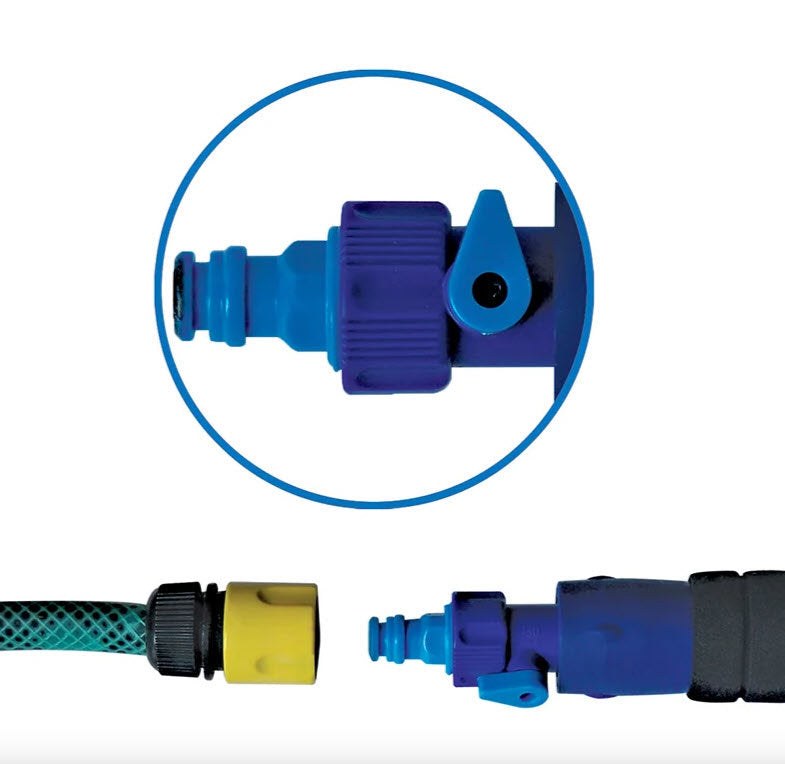 Set spazzole per lavaggio telescopiche Proplus 3m incluso tergivetro in spugna