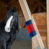 Producten halfronde koeborstel veeborstel blauwrood xl