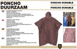 Benson producten regen poncho duurzaam - afbeelding 4