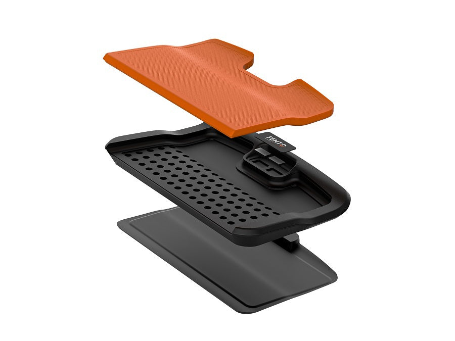 Fento board m2 vano portaoggetti ergonomico con tappetino per ginocchia magno