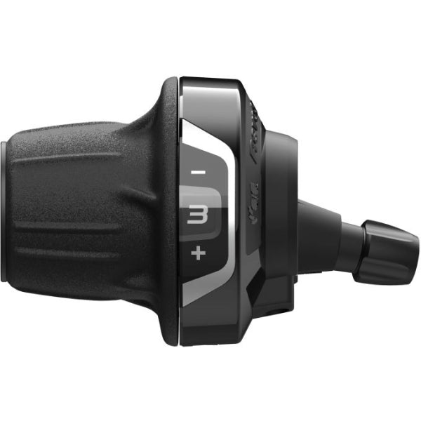 Shimano Turner (izquierda) Tornio de 3 velocidades SL-RV400-Negro de plata