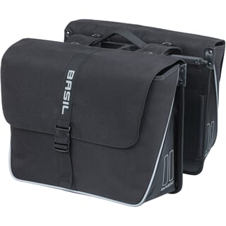 Basil Basil Double Borse Forte Mik 35L Nero