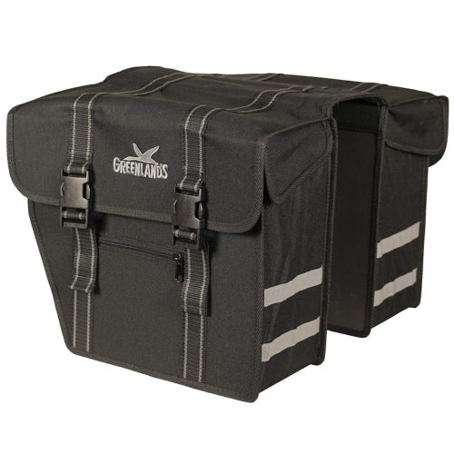 Greenlands tas dubbel 2996 xl 40l. zwart