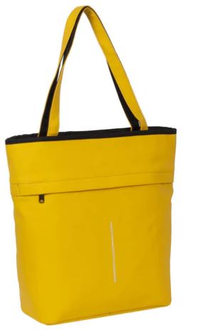 Borsa da bicicletta Hoppe New Rebel Splash SR idrorepellente 21 litri gialla