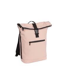 Splash planner rolltop backpack 17 liters pink water-repellent with laptop compartment