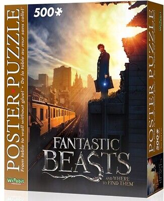 Poster puzzle bestie fantastiche 500 pezzi