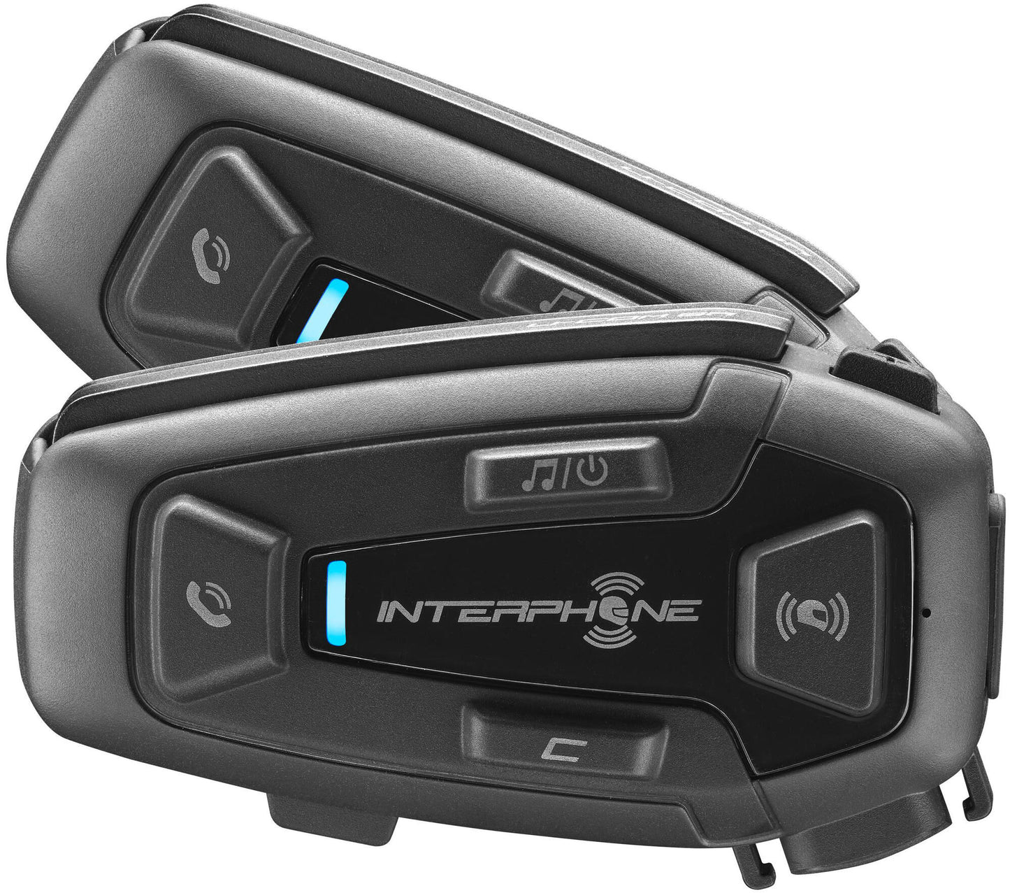 Interphone helm communicatiesysteem u-com 8 r helmet com.system interp. u-com 8r double kit