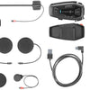 Interphone helm communicatiesysteem u-com 8 r helmet com.system interp. u-com 8r double kit