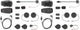 Interfono sistema comunicación casco u-com 8 r casco com.system interp. kit doble u-com 8r