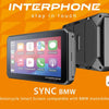 Sistema di infotainment interfono sync55 BMW smart display. sincronizza il gioco dell'auto BMW, Android Auto 5.5