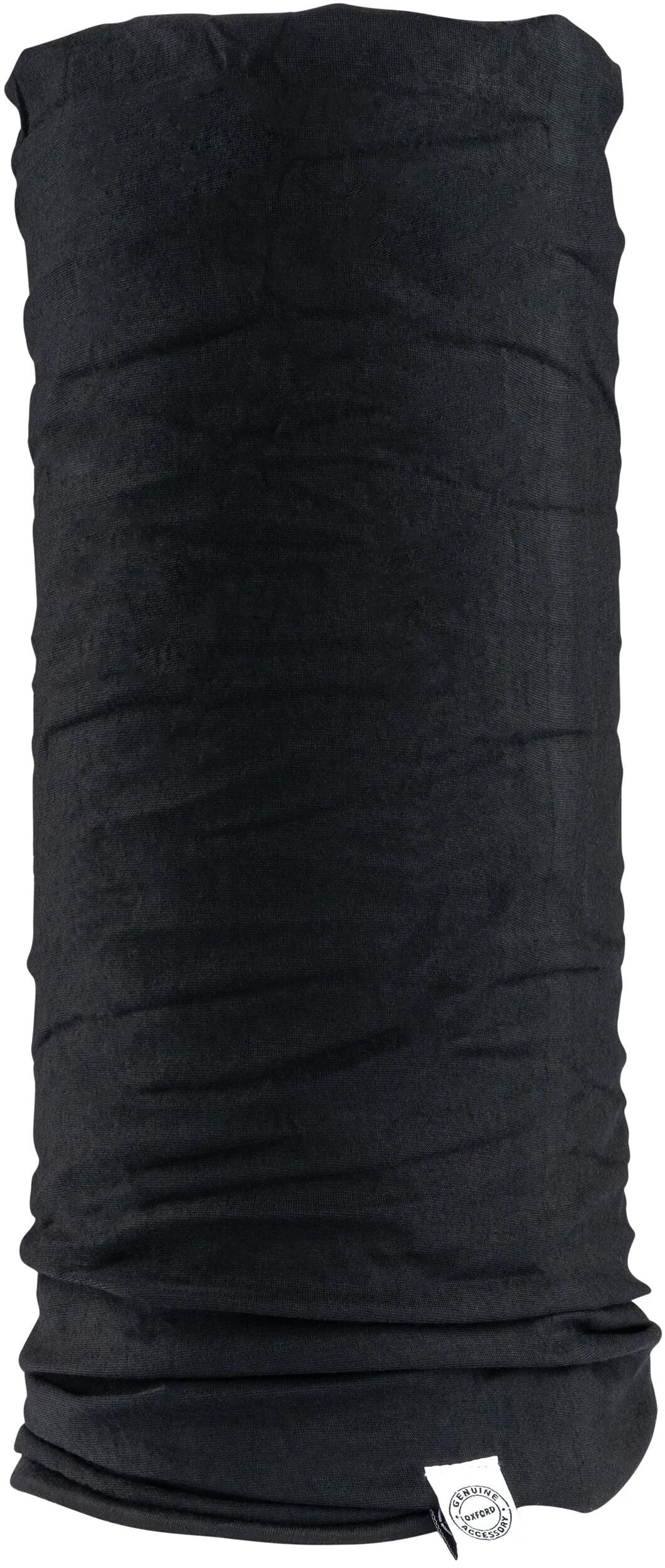 Oxford multifun. Bufanda cómoda negra