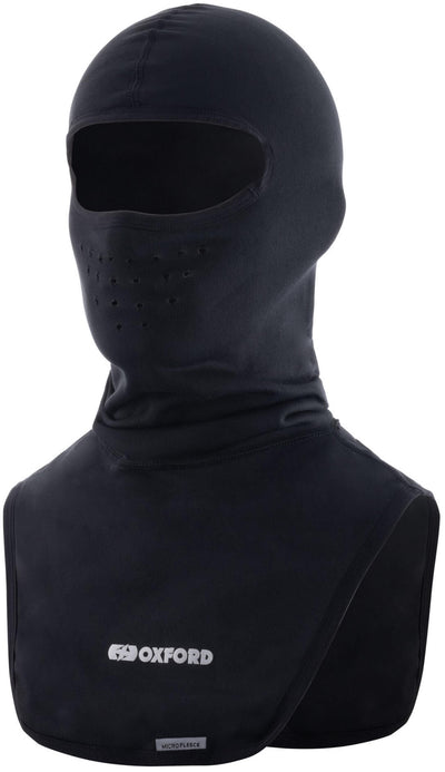 Oxford sturmhaube storm hood deluxe mirco fleece black