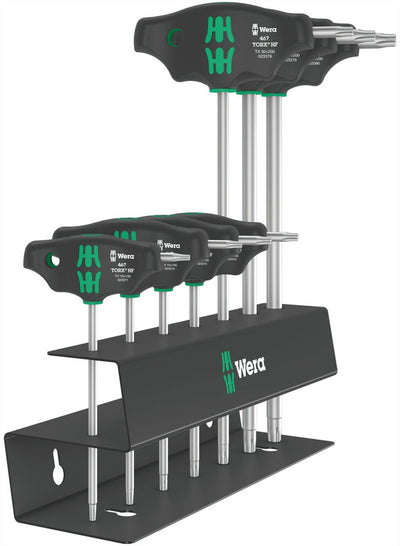 Wera 467 7 torx® hf schroevendraaierset 2 | t-greep set torx® hf | met vasthoudtfunctie | 7-delig - 05023456001