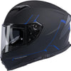 Casco SPEC-X SX-82.03 R2 BLACO MATT BLU XXL PINRE