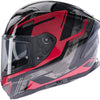 Spec-x integraalhelm sx-82.03 r1 stinger helmet sx-82.03 r1 red black grey xs pinread