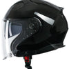 Spec-x jethelm sx-22.03 stinger jet helmet sx-22.03 stinger jet xs black