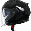Spec-x jethelm sx-22.03 stinger jet helmet sx-22.03 stinger jet xs black