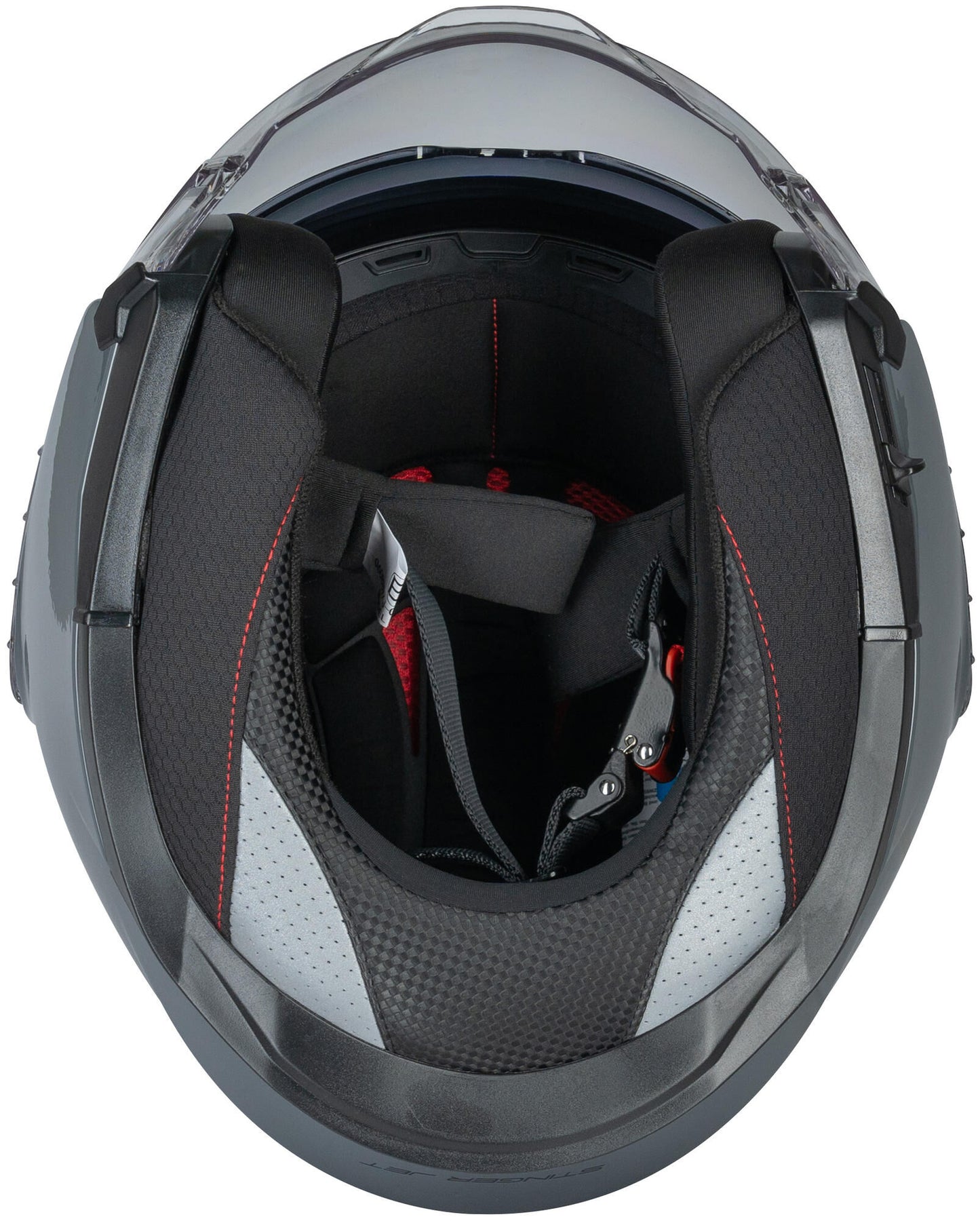 Spec-x jethelm sx-22.03 stinger jet helmet sx-22.03 stinger jet xl grey