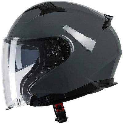 Spec-x jethelm sx-22.03 stinger jet helmet sx-22.03 stinger jet xxl grey