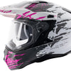 Spec-x endurohelm sx-62.01 r1 stinger adv helmet spac-x sx-62.01 r1 stinger adv s white pink