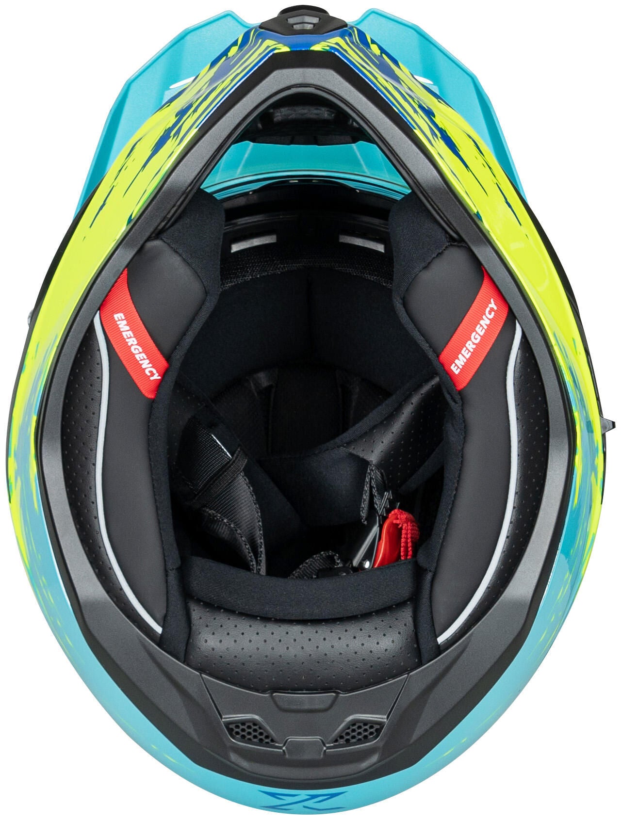 Spec-x endurohelm sx-62.01 r1 stinger adv helmet spac-x sx-62.01 r1 stinger adv l white yel.