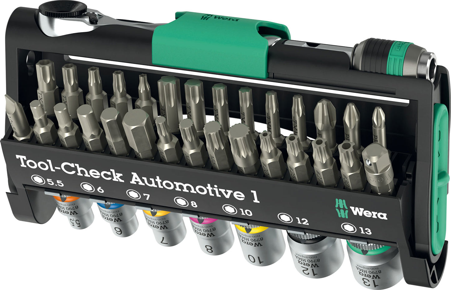 Wera herramienta de control automotriz 1, 38 piezas