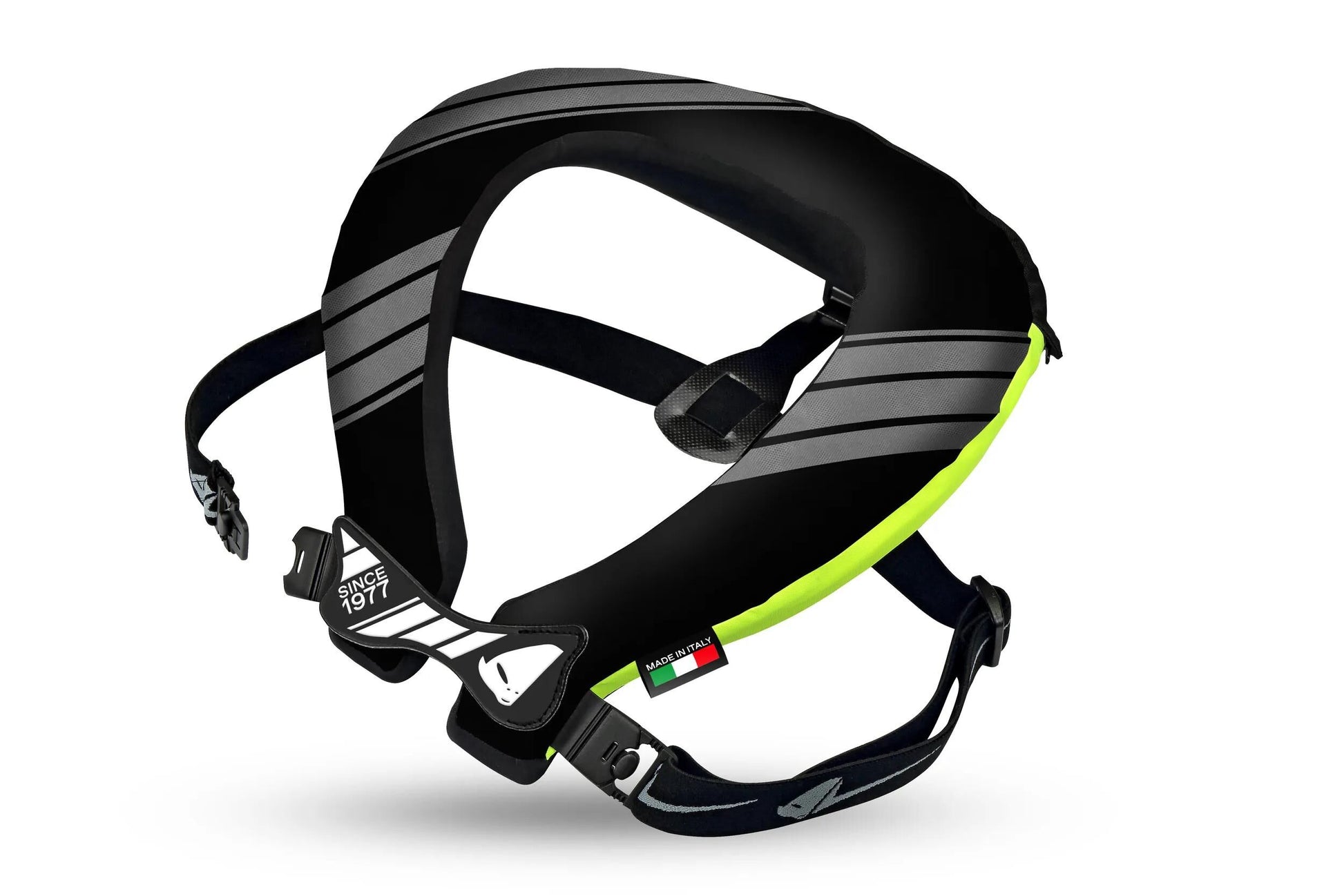 Tutore per collo Ufo Pee per bulldog, supporto per collo UFO Bulldog nero