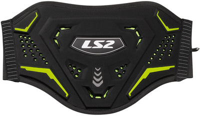 Ls2 nierengurt koku kidney belts koku black yellow gr. m-l