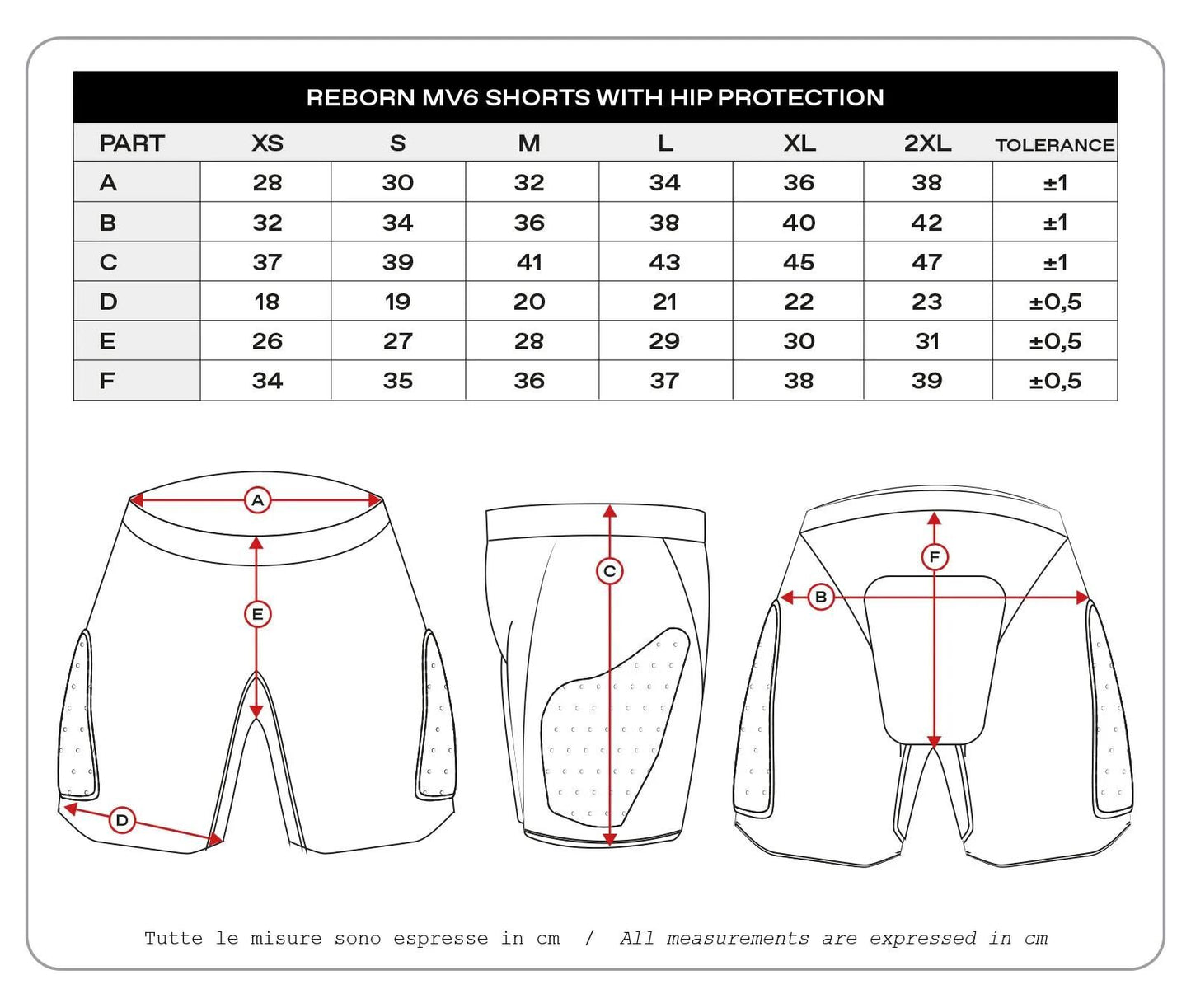 Ufo plast protektorenhose reborn mv6 protector pants ufo reborn mv6 black gr. xs