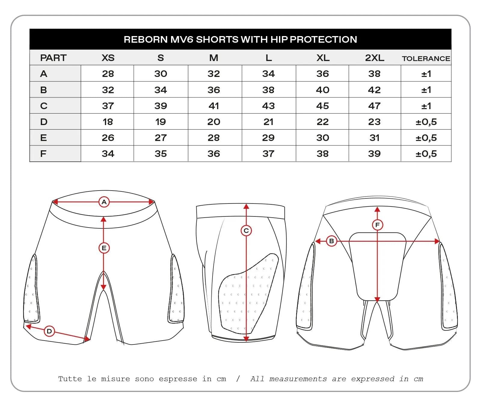 Ufo plast protektorenhose reborn mv6 protector pants ufo reborn mv6 black gr. xs