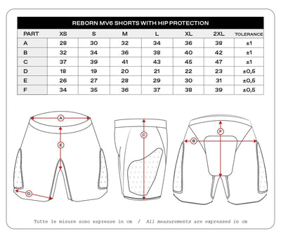 Pantalón protector UFO plast reborn mv6 Pantalón protector UFO reborn mv6 negro gr. XL