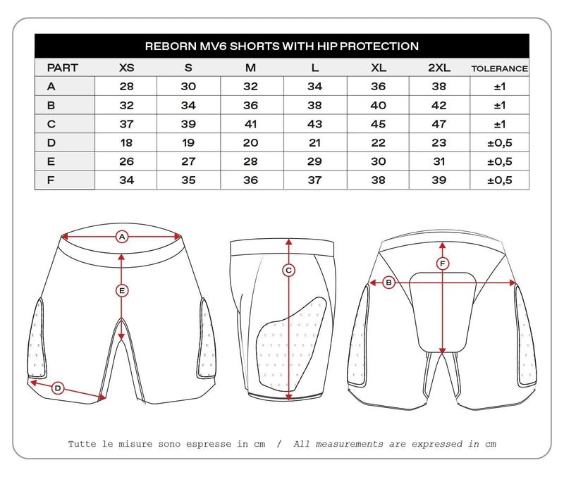 Ufo plast protektorenhose reborn mv6 protector pants ufo reborn mv6 black gr.xxl