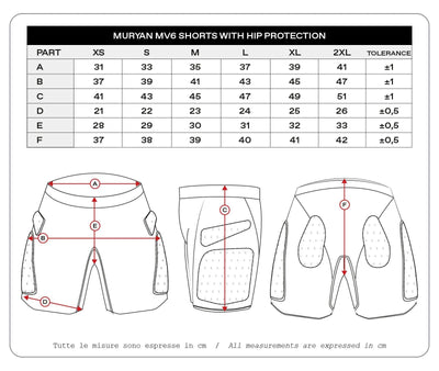 Pantalón protector ufo plast muryan mv6 Pantalón protector ufo muryan mv6 negro gr. m