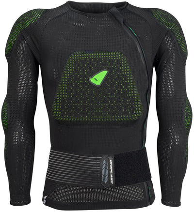 Camiseta protectora de orina ovni centurion bv1. camisa protectora ufo bv1 centurion negro s m