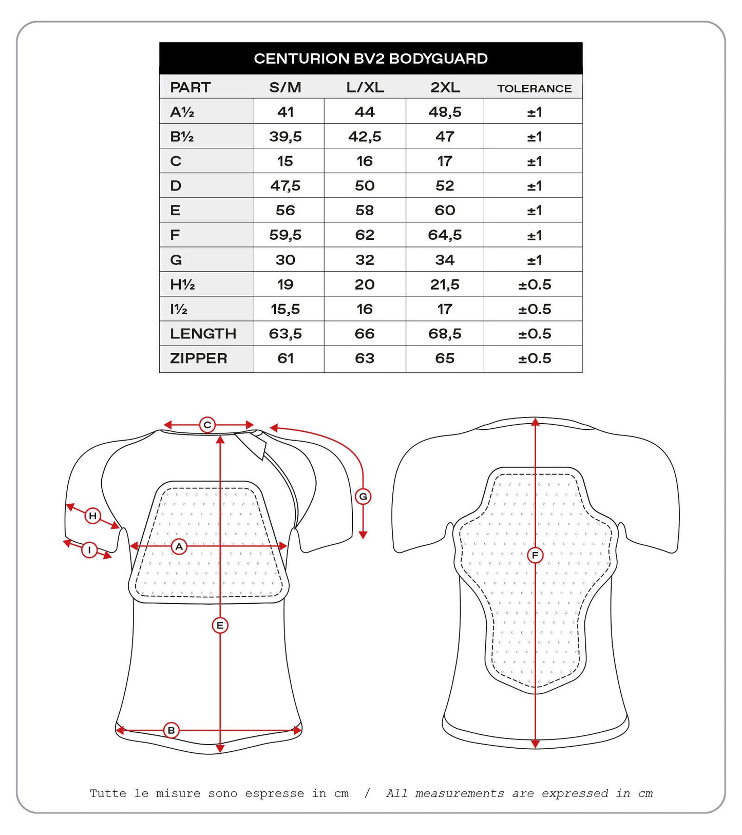 Ufo plast protektorenhemd centurion bv2 protector shirt ufo bv2 centurion black s m