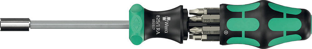 Wera kraftform compact 27 ra 2 con juego de puntas de 6 piezas