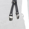 Oxford hosenträger trouser braces riggers chic black