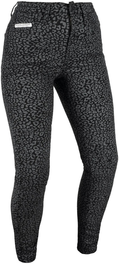 Oxford hose oa aa super stretch jean trousers superstre ws jean leopard short 52