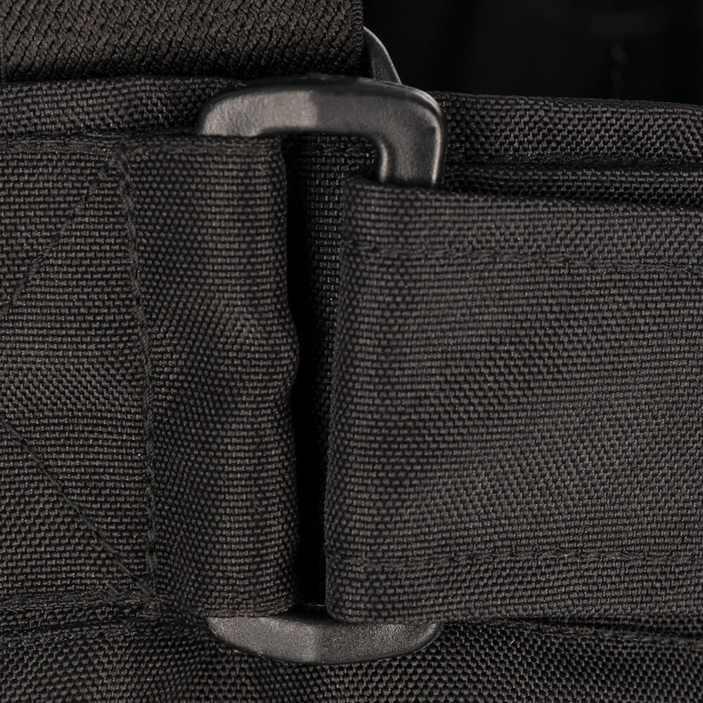 Pantaloni di oxford spartan corto nero gr.l