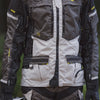 Ls2 jas norway jacket norway man black grey yellow m