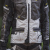 Ls2 jas norway jacket norway man black grey yellow m