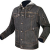Ls2 oaky giacca giacca oaky uomo nero xl