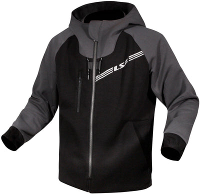 Giacca Ls2 Throttle Jacket Throttle Uomo Nero Grigio Scuro XXL