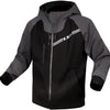 Chaqueta ls2 chaqueta del acelerador hombre negro gris oscuro l